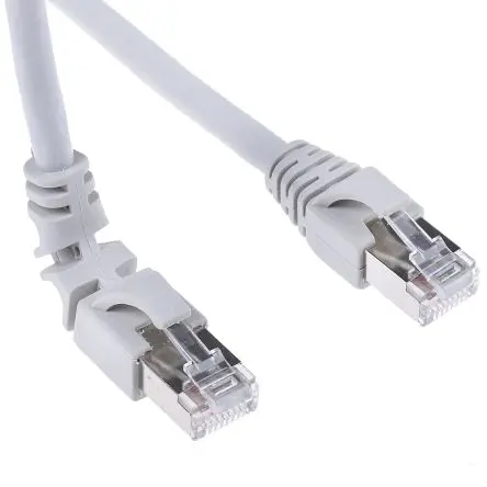 Produktfoto 1 von Weidmüller Kat. 6 Ethernet-Kabel, 1.5 m, Grau Abgeschirmt Geschirmt, Aussen ø 5.9 mm Außen-ø , Raucharm halogenfrei