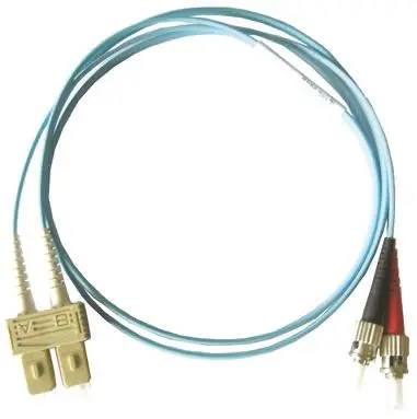 Produktfoto 1 von Molex CES 91 LWL-Kabel 2 m, Raucharm halogenfrei Aqua ST SC