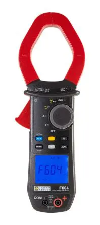 Produktfoto 1 von Chauvin Arnoux F604 Stromzange AC/DC-Stromzange CAT III, CAT IV, 1700 V dc, 99.99 kΩ