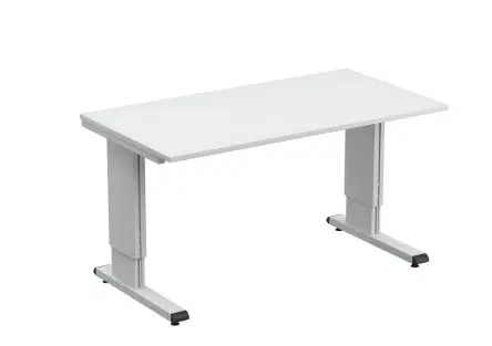 Produktfoto 1 von Treston WB818 ESD ESD-Werkbank Aluminium Werkbank Einstellbare Höhe L. 800 mm B. 1800mm H. 1100 mm, Traglast 300kg