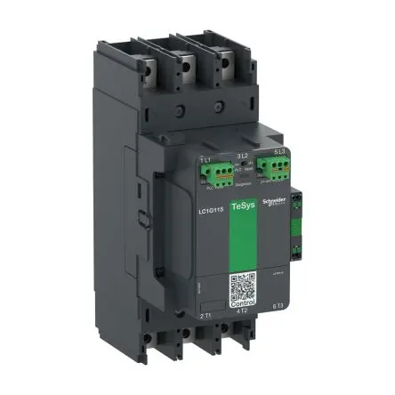 Produktfoto 1 von Schneider Electric TeSyS G Schütz 200V ac, 500 V ac-Spule, 3-polig, 300V / 250 A 200V ac, 500 V ac 75 kW 1 Schließer/1