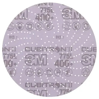 Produktfoto 1 von 3M 3M Xtract Cubitron II Film Disc 775L Präzisionskorn Schleifscheibe Ø 203.2 mm, Korngröße 320 50 pro Paket