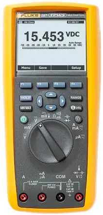 Produktfoto 1 von Fluke 287 Digital Digital Multimeter Echteffektivwert, CAT III, CAT IV