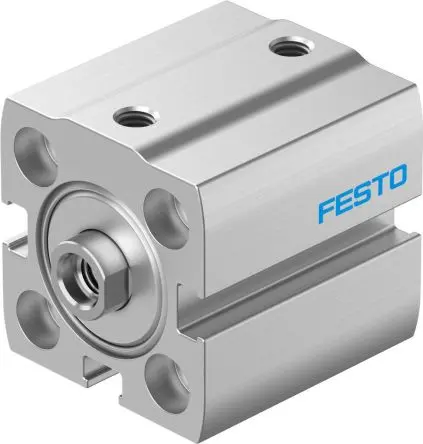 Produktfoto 1 von Festo ADN-S-20-15-I-P 8076339 Pneumatik-Kompaktzylinder 15 mm Doppeltwirkend, Bohrung Ø 20 mm, bis 1 Mpa