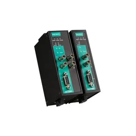 Produktfoto 1 von MOXA Ethernet-Medienkonverter 12Mbit/s, Voll-Duplex, Singlemode 45 km 12 Mbit/s, Anschluss: DB9 Weiblich