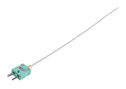 Produktfoto 1 von RS PRO Edelstahl Mineralisoliertes Thermoelement Typ K, Ø 1.5 mm x 250 mm → 1100 °C, ISO-kalibriert