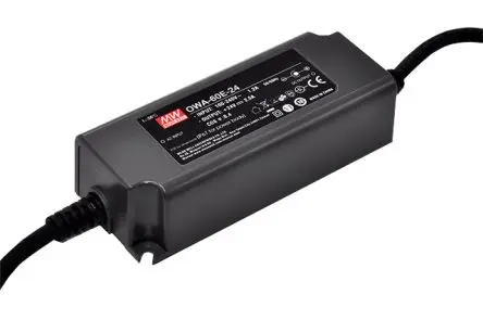 Produktfoto 1 von MEAN WELL 60 W AC/DC-Adapter 2-polig, 24V dc