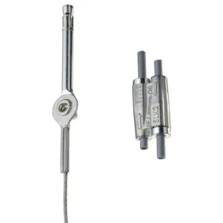 Produktfoto 1 von nVent CADDY Drahtseil, Stahl, 3 m