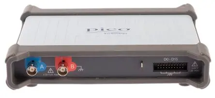 Produktfoto 1 von 5000D 5242D MSO PC Oszilloskop 2-Kanal Analog 60MHz, DKD/DAkkS-kalibriert CAN, LIN, RS232, RS422, RS485, SPI, UART, USB