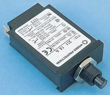Produktfoto 1 von Schurter T12 Thermischer Schutzschalter, 1-polig, T12 Panel, 16A, / 200 A, Warm