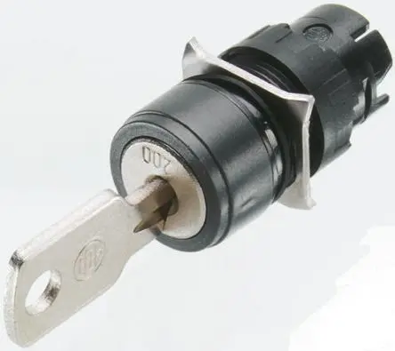 Produktfoto 1 von Schneider Electric Harmony Schlüsselschalterkopf 16 mm 2 Positionen Ronis Rastend IP65