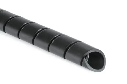 Produktfoto 1 von HellermannTyton SBPE Spiral-Kabelumwicklung / 40 mm Polyethylen Natur, für Kabel-Ø 7.5 mm bis 40 mm, Länge 5 m