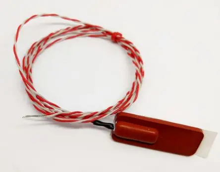 Produktfoto 1 von RS PRO XQ Perfluoralkoxyalkan Gummi-Thermoelement Typ K, Ø 1 mm x 2 m 750 °C → 150 °C