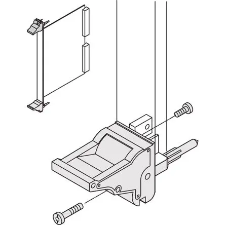 Produktfoto 1 von nVent SCHROFF Frontplatte Griff Stahl, Polycarbonat für Frontplatte, 10 U