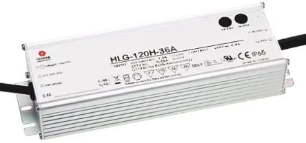 Produktfoto 1 von MEAN WELL LED-Treiber, 120 W 264 V ac, 90 V ac, 127V dc, 370 V dc LED-Treiber 10A, Ausgang 12V Potenziometer