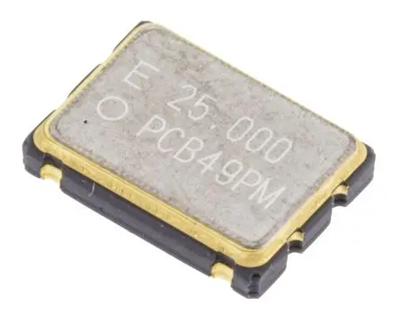 Produktfoto 1 von Epson Oszillator,XO, 25MHz, ±50 ppm, CMOS, SMD, 4-Pin, 5.5V, 2.7 V, Oberfläche