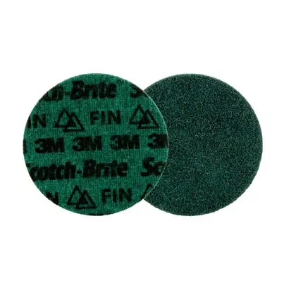 Produktfoto 1 von 3M Scotch-Brite Precision Präzisionskorn Ø 100 mm, Korngröße P150 Fein 25 pro Paket
