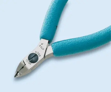Produktfoto 1 von Weller Erem ESD-Sicherheit Glatt Seitenschneider 120mm / Backen 15mm, Schneidleistung 1.6 mm
