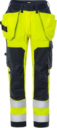Produktfoto 1 von Fristads 2164 ATHF Damen Hose Schmutzabweisend, Ölabweisend, Wasserabweisend Antistatisch, Baumwolle, Elastan, Modacryl,