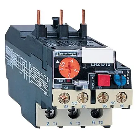 Produktfoto 1 von Schneider Electric TeSyS LR Thermisches Überlastrelais, / 17A, 25 A 1 Schließer/1 Öffner / 5A x 45mm