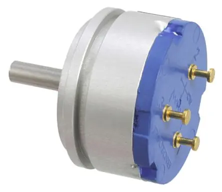 Produktfoto 1 von Bourns 6538 Hinten Drehen Potenziometer 5 kΩ 10 % / 1 W, Schaft-Ø 3.18 mm