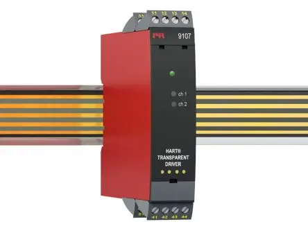Produktfoto 1 von PR Electronics Serie 9100 Signalwandler 19.2V dc, 31.2 V dc, Strom/Spannung 3.5 → 23 mA EIN / Strom 0 → 23 mA AUS