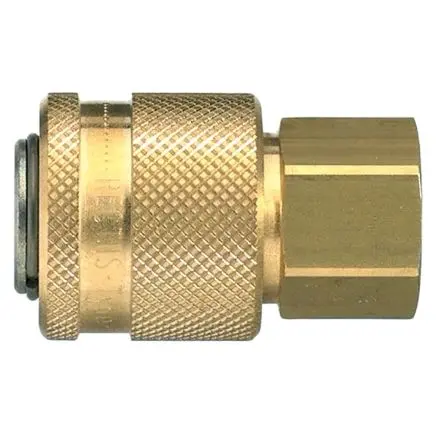 Produktfoto 1 von Legris Pneumatische Schnellsteckkupplung, Aluminiumeloxal 3/8 in Buchse, 30mm