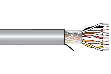 Produktfoto 1 von Alpha Wire 5283 Multicore-Kabel, 3-adrig 0.5mm² 20 AWG Grau Ungeschirmt, 1000 ft, Polyvinylchlorid