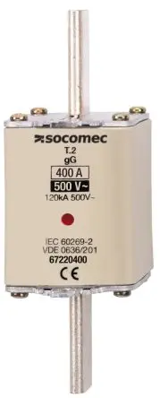 Produktfoto 1 von Socomec Sicherungseinsatz S2 / 315A, gG DIN, IEC, EN