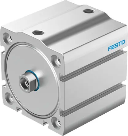 Produktfoto 1 von Festo ADN-S-63-50-I-P-A 5132672 Pneumatik-Kompaktzylinder 50 mm Doppeltwirkend, Bohrung Ø 63 mm, bis 10 bar