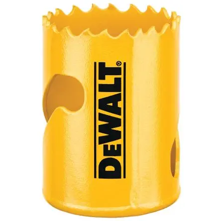 Produktfoto 1 von DeWALT, Ø 43 mm Bimetall Lochsäge Polyvinylchlorid, Metall 1-Stk. / Bohrtiefe 44 mm