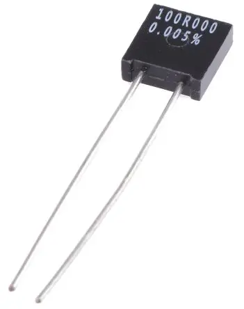 Produktfoto 1 von VPG Foil Resistors Z201 Metallfolie Widerstand 100 Ω 0.005 % / 0.6 W