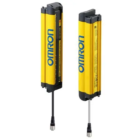 Produktfoto 1 von Omron F3SG-R Lichtvorhang Strahlabstand 30 mm Empfänger Typ No Typ 4 12-Strahl