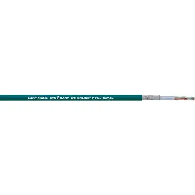 Produktfoto 1 von Lapp Cat5e Cat5e Ethernet-Kabel, 100 m, Blau, A Stecker, B Stecker Nicht abgeschlossen, Polyurethan Verzinnte