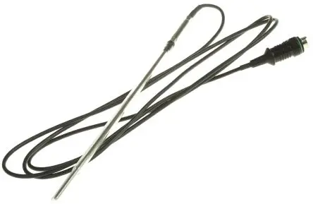 Produktfoto 1 von Testo Temperatursensor, NTC x 200 mm Labor-Sonde, Tauch-/Eindringfühler, Austauschbare Glaspfeife, Glas beschichtet, Ø 6