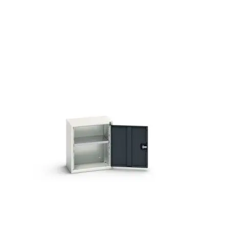 Produktfoto 1 von Bott Schrank Typ Wandschrank 1 Tür/en 1 Regal/e 0 Schublade/n 600 mm 525mm Abschließbar 350 mm Stahlblech