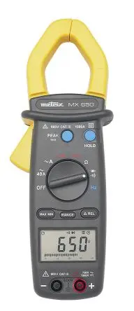 Produktfoto 1 von Metrix MX0650-Z Stromzange AC Strommesszange 1000 A CAT III 600 V ac, 1000 V dc / 1000 A, 4 kΩ, ISO-kalibriert