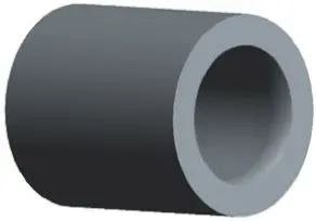 Produktfoto 1 von TE Connectivity 34320 Spleißverbinder, Parallel, Grau Unisoliert Zinn, Ges.L 13.49mm, 4 AWG max.