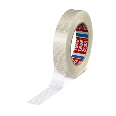 Produktfoto 1 von Tesa 4591 Packband, Polyethylenterephthalat, Klar, Stärke 0.115 mm, 19mm x 50 m