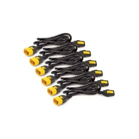 Produktfoto 1 von APC Netzkabel, A Gerade, B Gerade, 1.83 m Schwarz, 250V