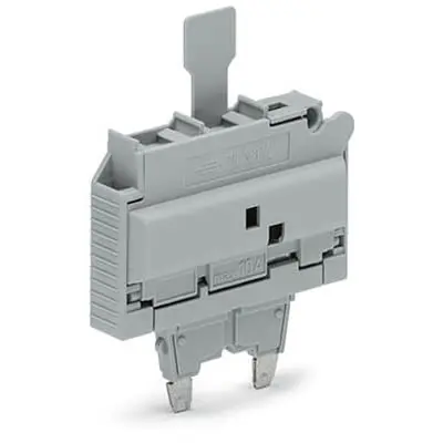 Produktfoto 1 von WAGO TOPJOB S Sicherungsstecker für DIN-Schienen-Klemmleiste