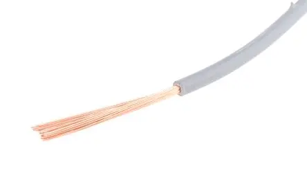 Produktfoto 1 von Lapp ÖLFLEX H07Z-K 90° Schaltdraht 1.5 mm² 100 m Grau Ø 3.5 mm Raucharm, halogenfrei (LSZH) Vernetzte Isolierung