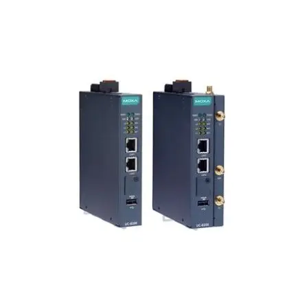 Produktfoto 1 von MOXA UC-8200 Industrie-PC 10 W 2 Adern, ARM-Kortex, 8000MB 1 GHz IP30 für Linux