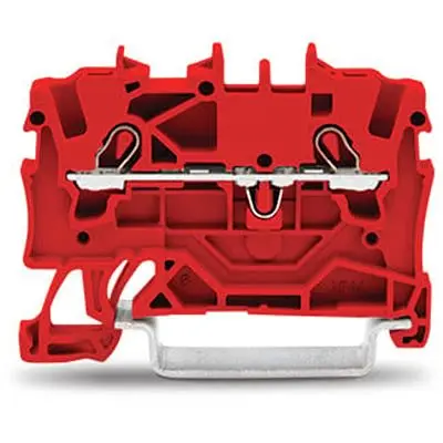 Produktfoto 1 von WAGO TOPJOB S Anschlussklemmenblock DIN-Schiene 1 Rot, 1.5mm², 600V Zugfederklemme ATEX, EAC Ex, IECEx