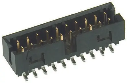 Produktfoto 1 von Molex Milli-Grid Leiterplattenleiste Vertikal, 4-polig / 2-reihig, Raster 2 mm Raster Oberfläche, Kabel-Platine,