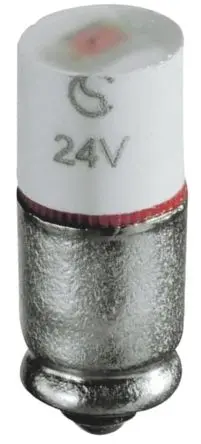 Produktfoto 1 von Signal Construct Leuchtmelder Rot Multichip, Ø 5.6 mm x 15.8 mm, Sockel Midget-Grooved 120mcd