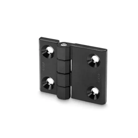 Produktfoto 1 von Elesa Polyamid Scharnier Scharnier Festwert Schraubbefestigung Freischwingend, 15 mm x 90mm x 60 mm