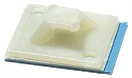 Thomas & Betts Befestigungssockel, Nylon 6.6 Natur 29 mm x 29mm