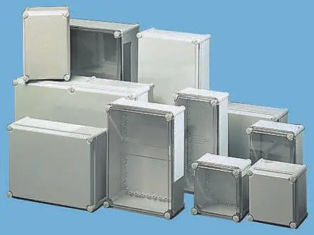 Produktfoto 1 von Fibox SOLID PC; Gehäuse; Polycarbonat; Grau; IK08, IK09 IP67, IP66 Breite 278 mm Höhe 180 mm Länge 278 mm