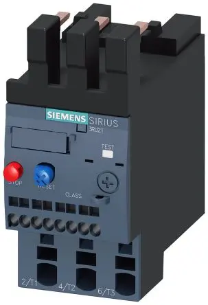 Produktfoto 1 von Siemens SIRIUS 3RU2 Thermisches Überlastrelais, / 20A 15 kW 1 Schließer/1 Öffner, 690V / 20A 3P, 102 mm x 45mm